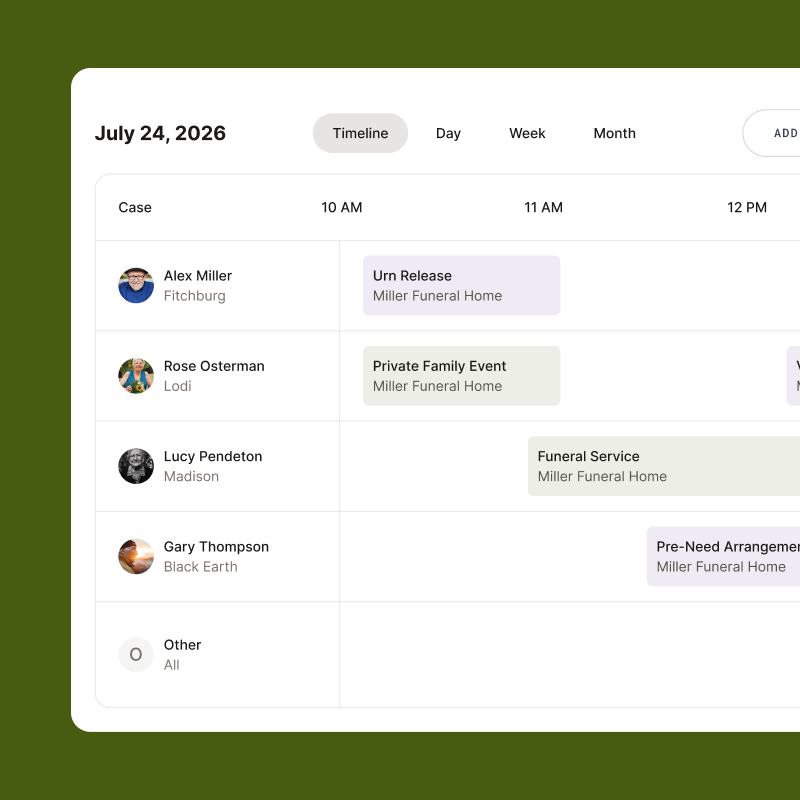 Shared calendar snipet